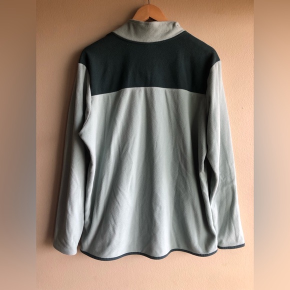 Northface Women’s Blue Green Sweatshirt 1/4 Snap Size XL - Picture 5 of 12